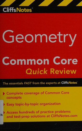 CliffsNotes Geometry Common Core quick review 