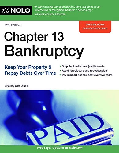 Chapter 13 bankruptcy : keep your property & repay debts over time 
