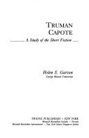 Truman Capote : a study of the short fiction 