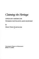 Claiming the heritage : African-American women novelists and history 