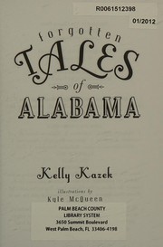 Forgotten tales of Alabama  Cover Image