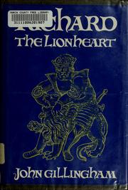 Richard the Lionheart  Cover Image