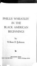 Phillis Wheatley in the Black American beginnings 