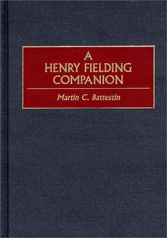 A Henry Fielding companion 
