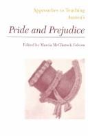 Approaches to teaching Austen's Pride and prejudice 