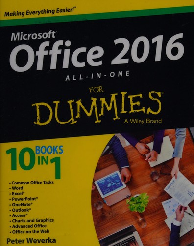 Office 2016 all-in-one for dummies 