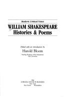 William Shakespeare, histories & poems 
