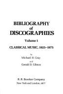 Bibliography of discographies.