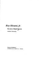 Roy Blount, Jr. / by Jerry Elijah Brown.