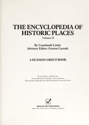 Encyclopedia of historic places 