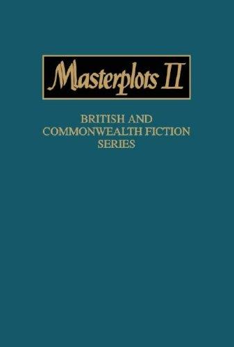 Masterplots II : British and Commonwealth fiction series 