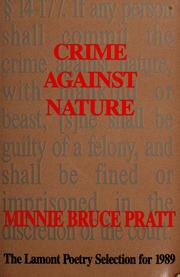 Crime against nature  Cover Image