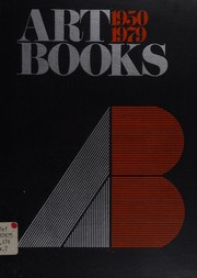 Art books, 1950-1979 : including an international directory of museum permanent collection catalogs. Cover Image