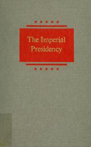 The imperial Presidency Cover Image