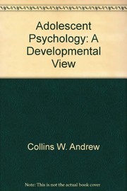 Adolescent psychology : a developmental view  Cover Image