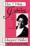 How I wrote Jubilee and other essays on life and literature  Cover Image