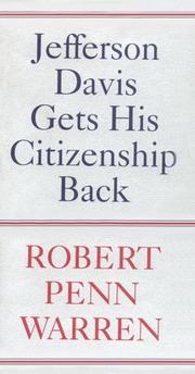 Jefferson Davis gets his citizenship back  Cover Image