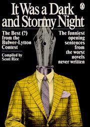 It was a dark and stormy night : the best (?) from the Bulwer-Lytton Contest  Cover Image