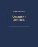 American justice  Cover Image