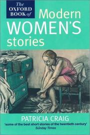 The Oxford book of modern women's stories  Cover Image