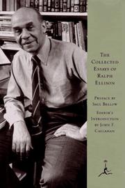 The collected essays of Ralph Ellison  Cover Image