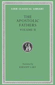 The Apostolic Fathers  Cover Image