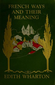 French ways and their meaning  Cover Image