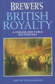 Brewer's British royalty  Cover Image