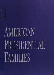 American presidential families  Cover Image