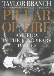 Pillar of fire : America in the King years, 1963-65  Cover Image