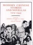 Modern Chinese stories and novellas, 1919-1949  Cover Image