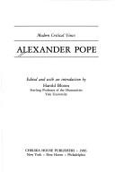 Alexander Pope  Cover Image