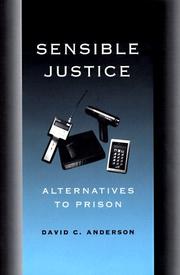 Sensible justice : alternatives to prison  Cover Image