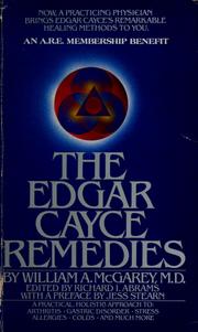 The Edgar Cayce remedies  Cover Image