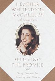 Believing the promise : daily devotions for following your dreams  Cover Image