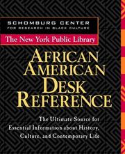 The New York Public Library African American desk reference  Cover Image