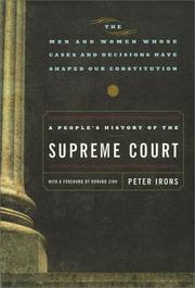 A people's history of the Supreme Court  Cover Image
