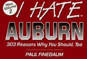 I hate Auburn : 303 reasons why you should, too  Cover Image