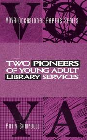 Two pioneers of young adult library services  Cover Image