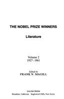 The Nobel Prize winners : literature  Cover Image