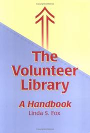 The volunteer library : a handbook  Cover Image