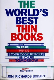 The world's best thin books : what to read when your book report is due tomorrow  Cover Image