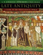 Late antiquity : a guide to the postclassical world  Cover Image
