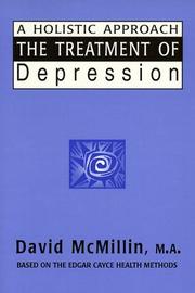 The treatment of depression : a holistic approach : based on the readings of Edgar Cayce  Cover Image