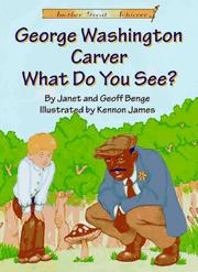 George Washington Carver, what do you see?  Cover Image