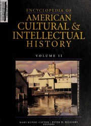 Encyclopedia of American cultural & intellectual history  Cover Image