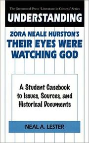 Understanding Zora Neale Hurston's Their eyes were watching God : a student casebook to issues, sources, and historical documents  Cover Image