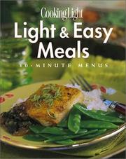 Light and easy menus  Cover Image