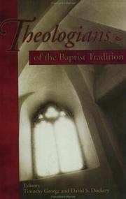 Theologians of the Baptist tradition  Cover Image