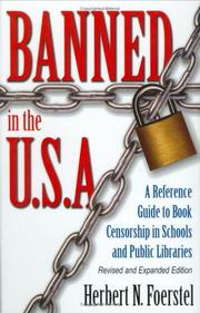 Banned in the U.S.A. : a reference guide to book censorship in schools and public libraries  Cover Image